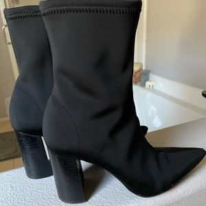 Vince Camuto Black Booties - lightly worn